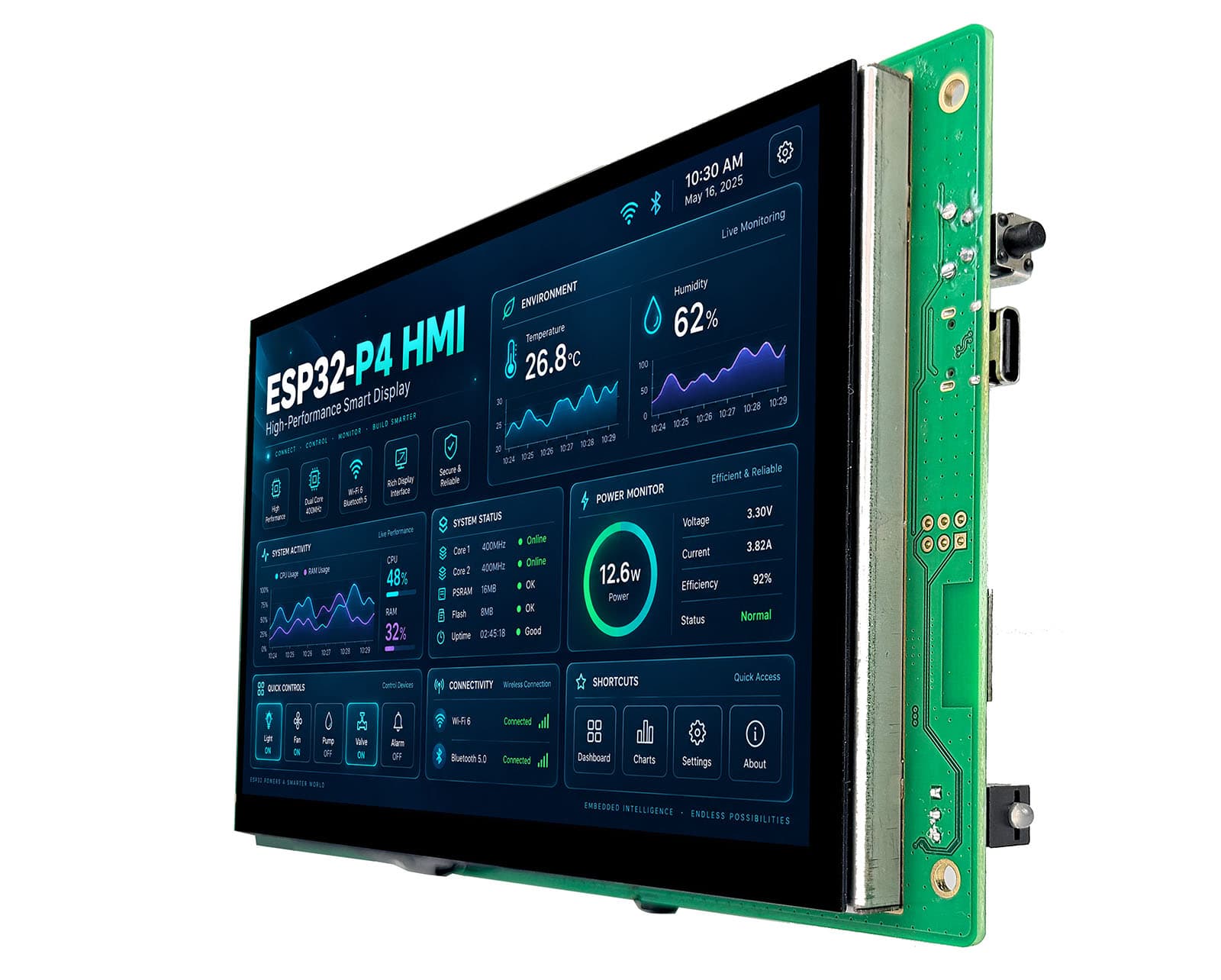 EPC-ESP32P4-070 — изглед 4