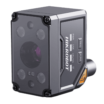 1.3MP, 12mm focal length, red light, semi-polarized, network port auto-focus smart code reader