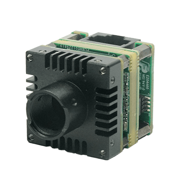 12MP Board Level Camera, GigE, IMX226, mono, M12-mount — изглед 2