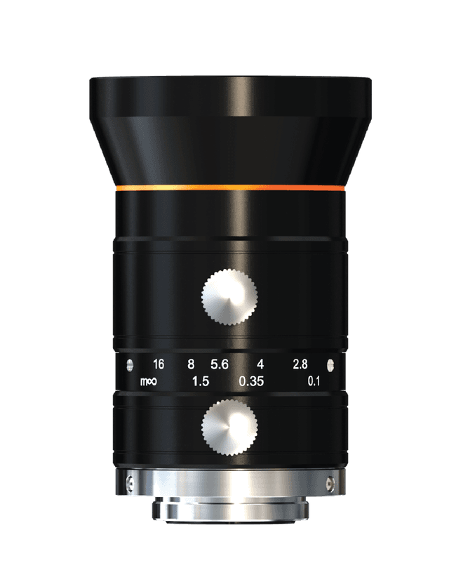 16mm, F2.8, 1.1", 12MP Lens, C-Mount