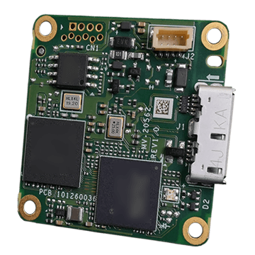 6MP Board Level Camera, USB3, IMX178, Color, Bare Board, V4 — изглед 2