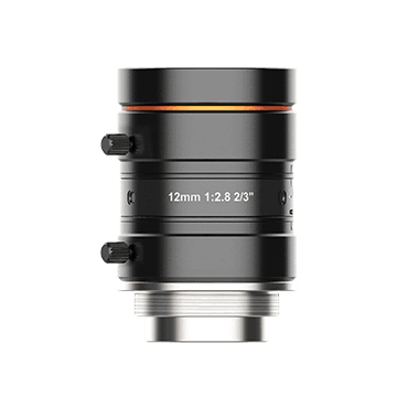 12mm, F2.8, 2/3", 8MP Lens, C-Mount