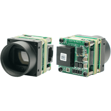 0.4MP Board Level Camera, GigE,IMX297,Color,M12-mout