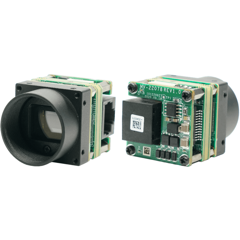 0.4MP Board Level Camera, GigE,IMX297,Color,M12-mout