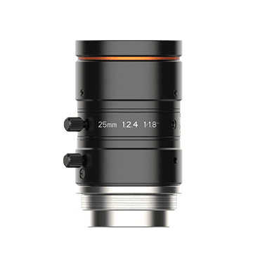 25mm, F2.4, 1/1.8", 10MP Lens，C-Mount