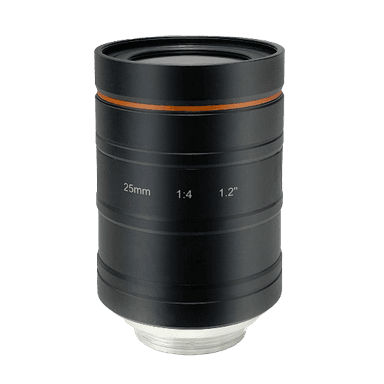 25mm, Fixed Iris F4, 1.2", 25MP Lens, C-Mount