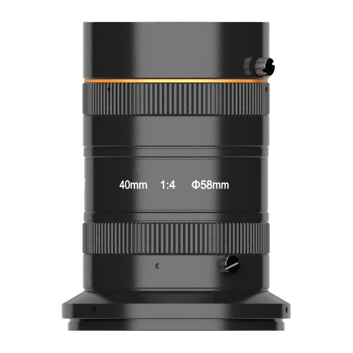 40mm，F4.0，Image Size φ64mm，Recommended Magnification 0.05-0.21x，M72 Mount