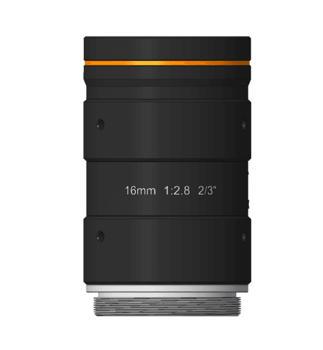16mm, F2.8, 2/3", 10MP Lens, C-Mount