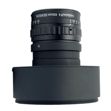 60mm，F4.0，Image Size φ64mm，Recommended Magnification 0.067~0.2X，M72 Mount