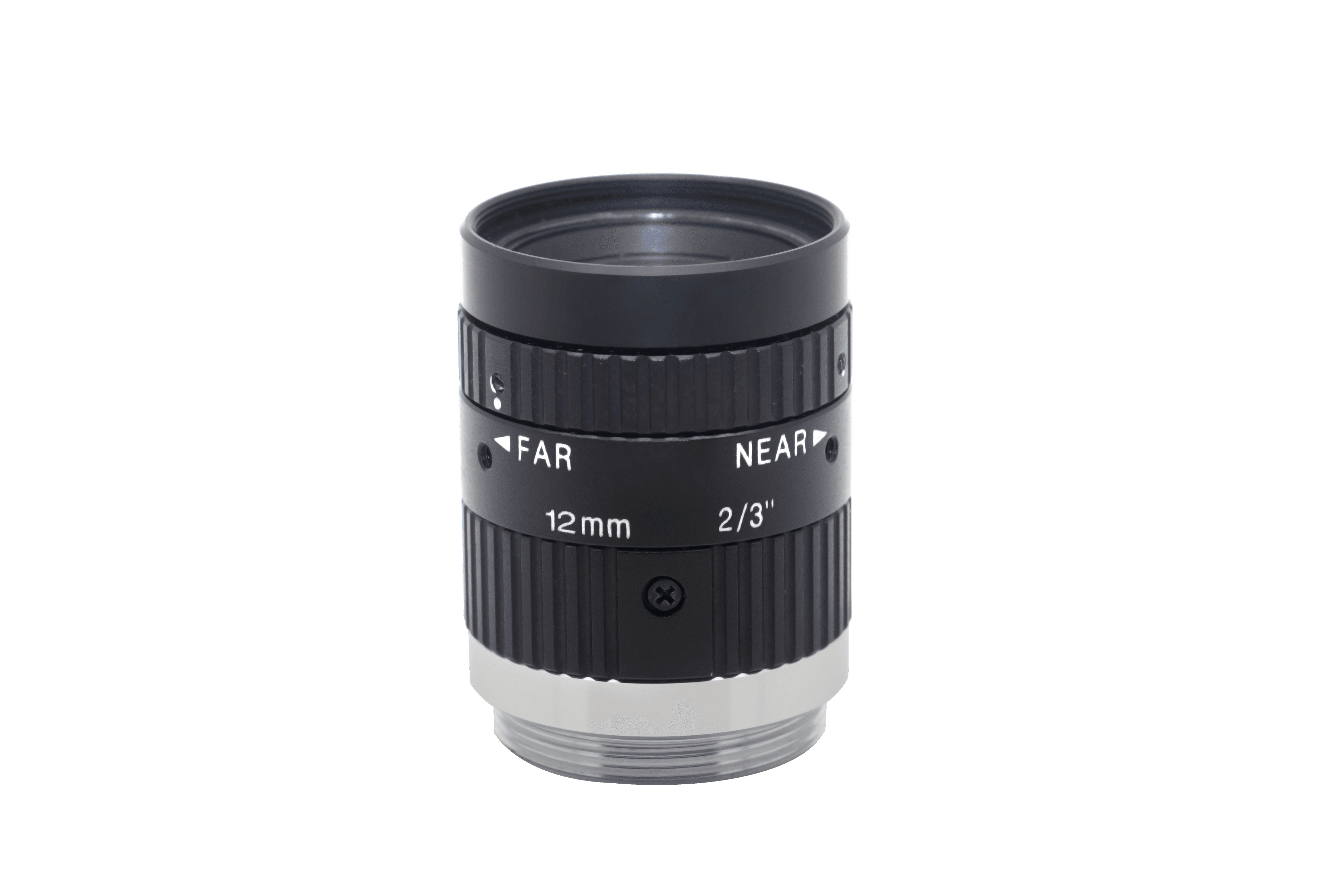 12mm, F2.4, 2/3", 5MP Lens, C-Mount
