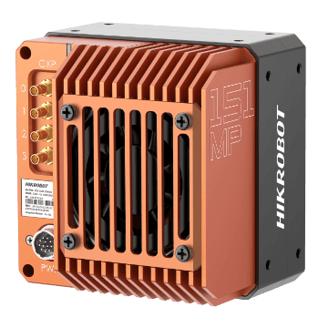151MP Area Scan Camera, CoaXPress, IMX411, V2, color, M72-mount, TEC with fan — view 2