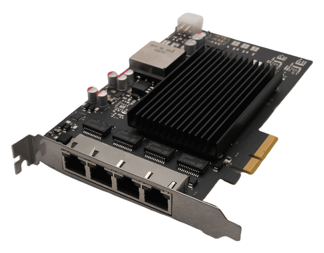 Quad 2.5G Ethernet Adaptor, POE