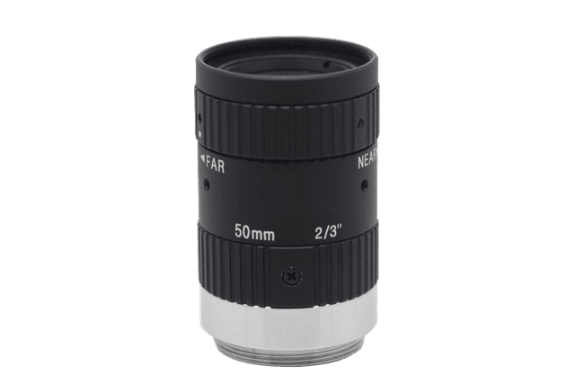 50mm, F2.8, 2/3", 5MP Lens, C-Mount