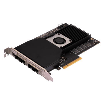 XoF SFP+ Frame Grabbers,4 ports, 40G bandwidth