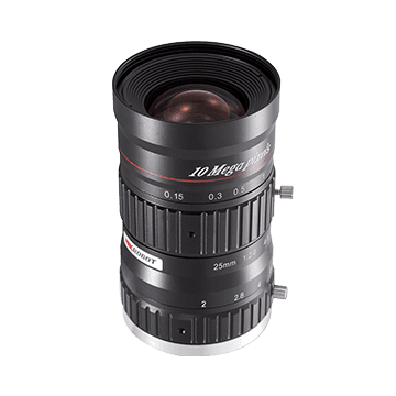 25mm, F2.0, 4/3", 10MP Lens, C-Mount
