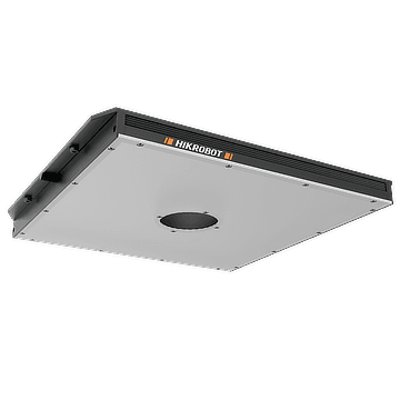 Flat lighting with hole,100x100,white