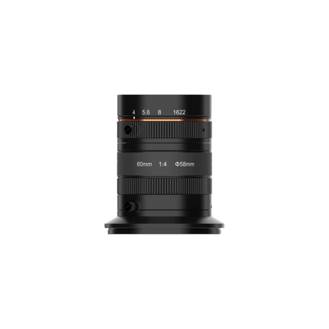 60mm,F4.0,Image Size φ58mm,Recommended Magnification 0.07-0.37x,M72 Mount