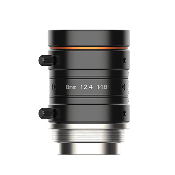 8mm, F2.4, 1/1.8", 10MP Lens,C-Mount