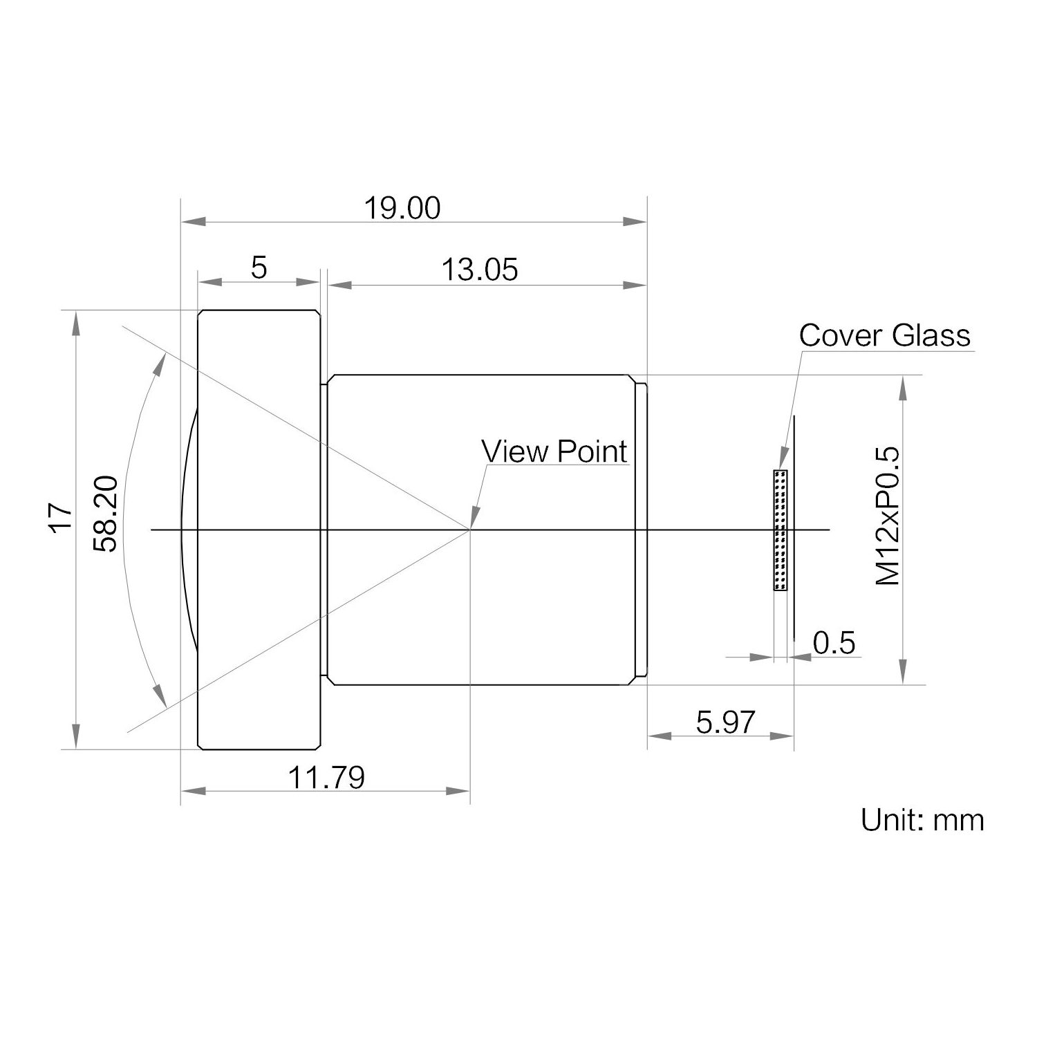 HIKROBOT Lens, M12 Series HF - Image 2