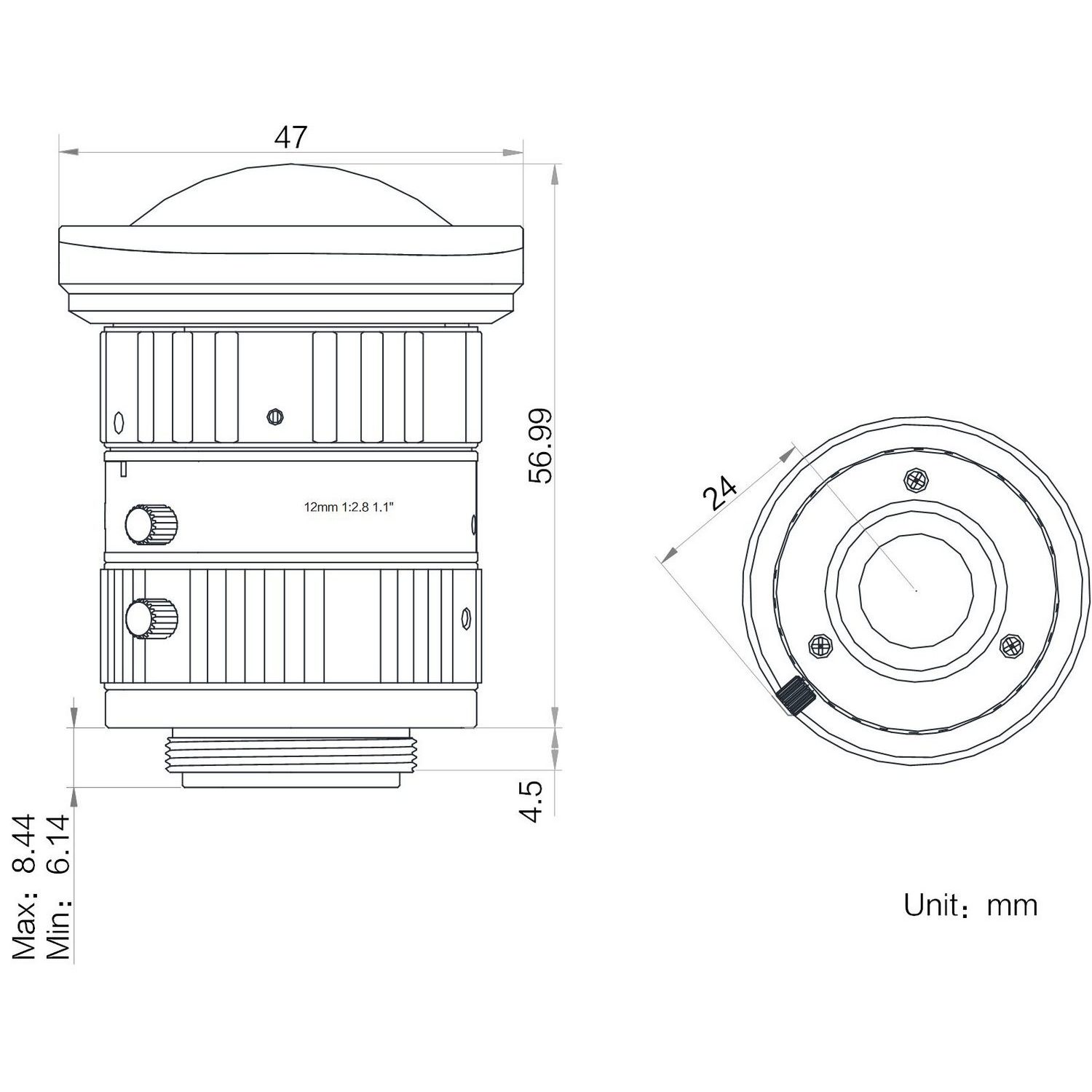 HIKROBOT Lens, FA Series, KF - Image 2