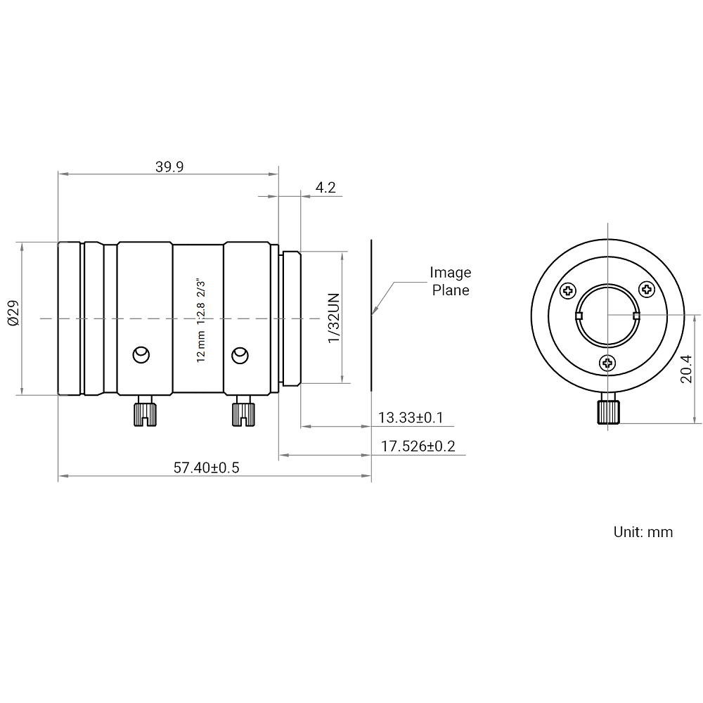 HIKROBOT Lens, FA Series, MF - Image 2